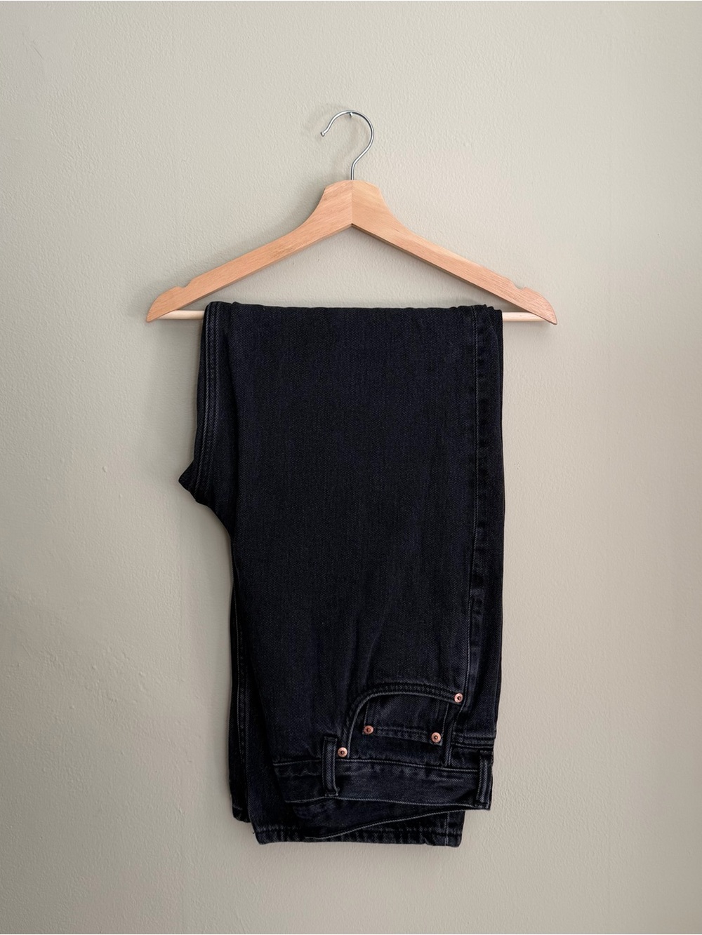 Weekday Galaxy Relaxed Jeans - Black